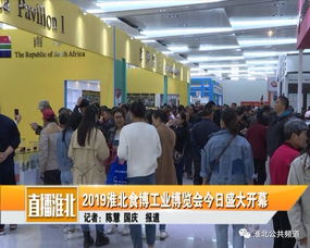 2019淮北食品工业博览会今日盛大开幕