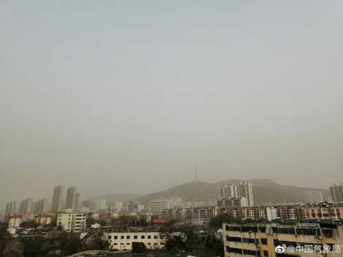 安徽省淮北市天空灰蒙蒙 大气扩散条件较差